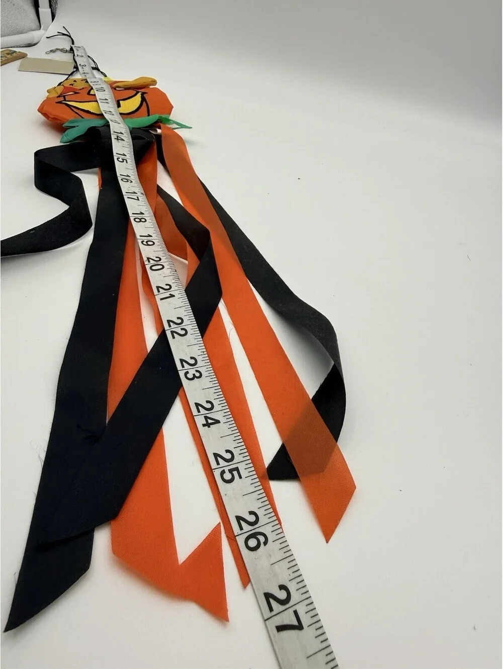 VTG Winnie The Pooh 100 Acre Wood Collection Jack O’ Lantern Ribbon Hanging Deco